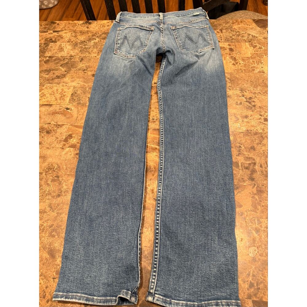 Mother The Mid Rise Rider Flood Jeans. - Picture 3 of 8